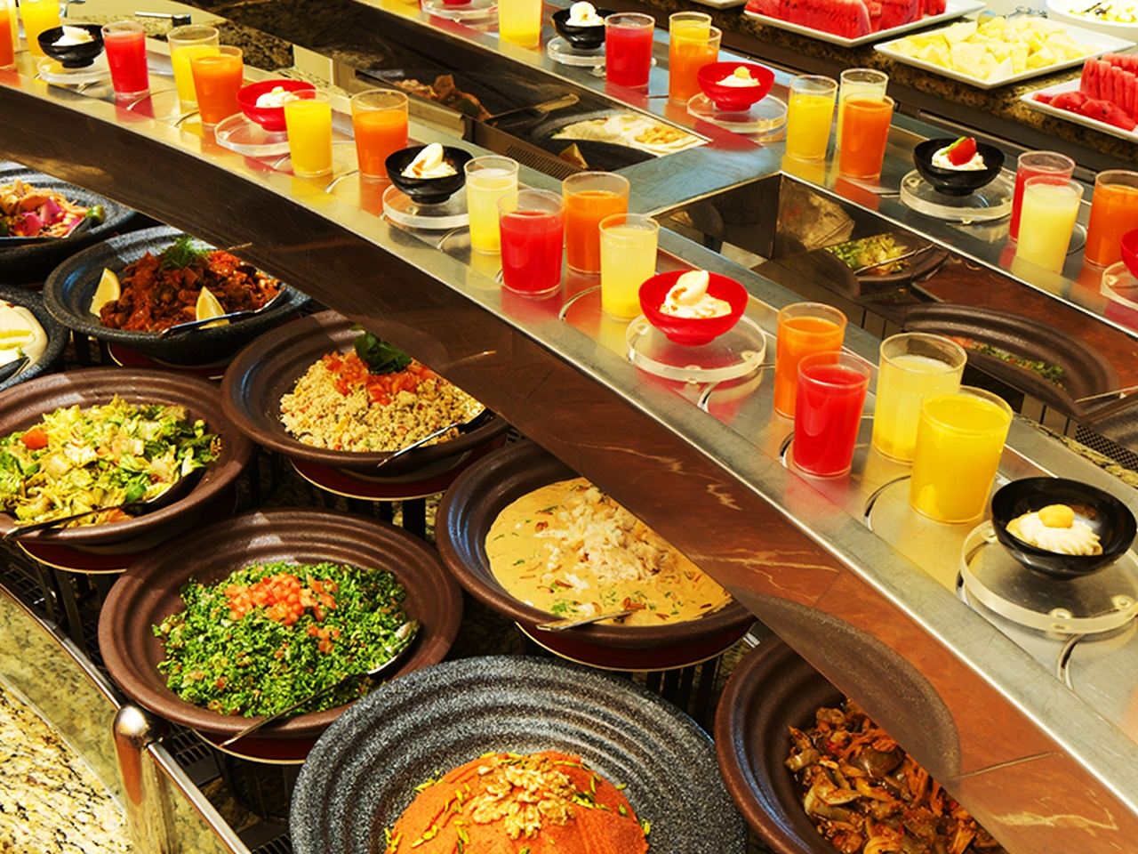 Dubai Atlantis Buffet – Saffron/Kaleidoskop Restaurant|Buffet-Mittag- und Abendessen für Reisen in die VAE, Dubai