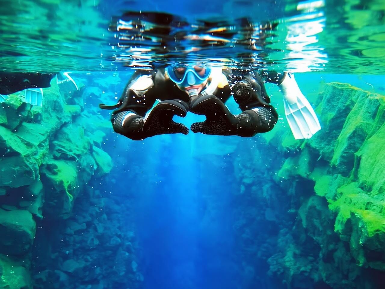 Iceland Golden Circle & Silfra Snorkeling Day Tour - Small Group/Includes Transfer/Underwater Photos