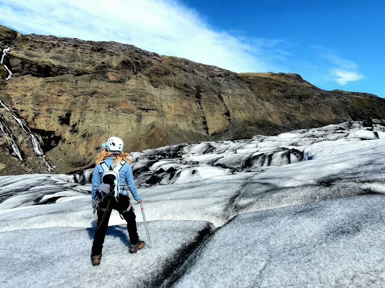 Iceland South Coast & Solheimajokull Glacier Hike Day Tour with Hiking Gear/Optional Aurora