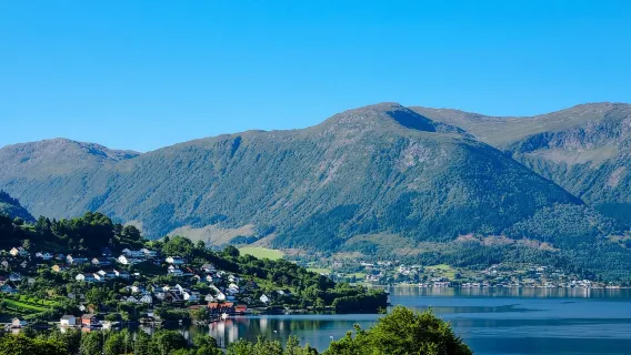 Boat trip from Bergen to Rosendal, Norway (see Hardangerfjord + Boat Ticket)