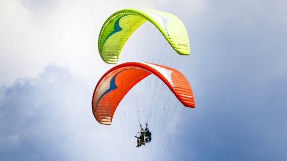 Bali paragliding half-day tour [private car optional / base optional / professional coach / complimentary photos]