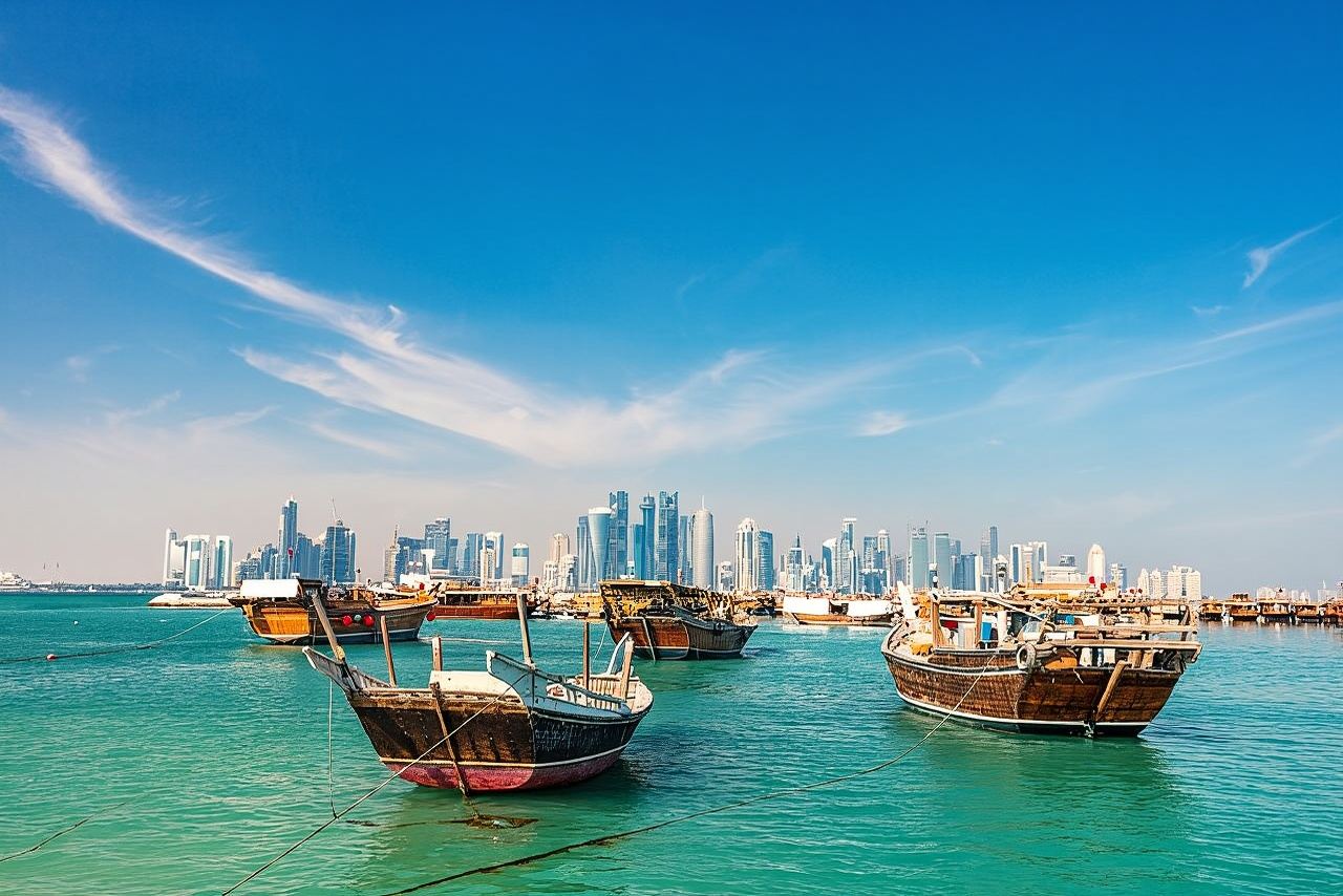Experience Doha City tour with Local Guide and Dhow Ride