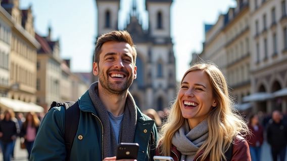 Unterhaltsame und mobile Schnitzeljagd durch Wien