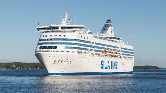 one-way or Round-trip cruise to Stockholm from Helsinki, Finland (on board the Silja Serenade or Symphony + multiple cabins available)
