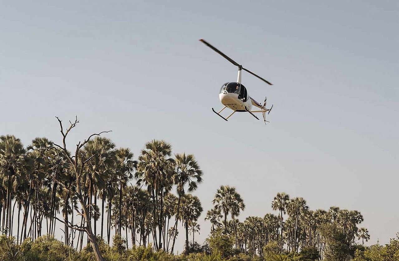 2.5 Jam Menikmati Keindahan Alam Liar: Penerbangan Helikopter dan Makanan di Kem