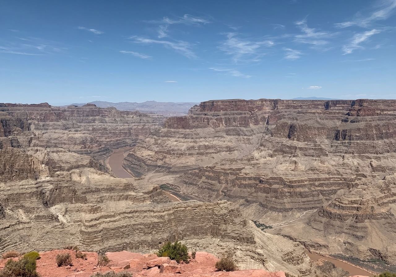 West Canyon + Hoover Dam + Seven Magic Mountains Day Tour with Lunch (Small Group of 13 Travelers)