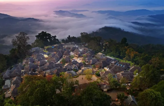 【純玩私家團】普洱景邁山翁基糯幹古寨+千年萬畝古茶園一日遊