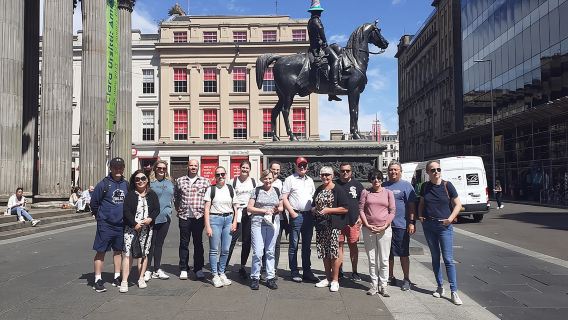 Wandeltocht door het stadscentrum van Glasgow met een lokale gids