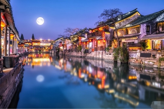 pulang pergi dari Shanghai: Wuzhen + Dongzha + Xizha |Satu grup pesanan|sewa kendaraan pribadi Khusu