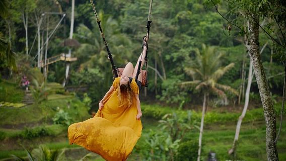 Ubud: Excursión a las terrazas de arroz, el templo del agua bendita y las cascadas