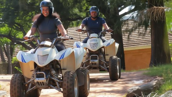 Hazyview : Safari guidé en quad dans la plantation et la forêt de macadamia