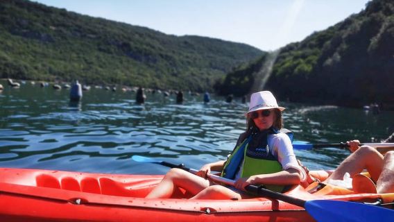 Từ Poreč: Chuyến đi trong ngày chèo thuyền kayak trên vịnh Lim