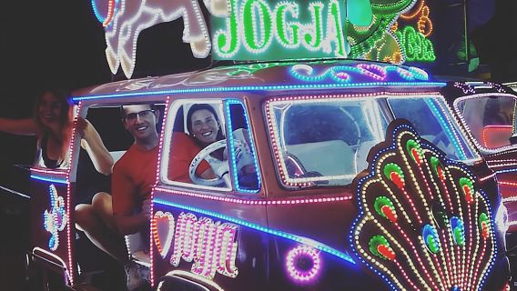 Small-Group Walking and Food Tour by Night in Yogyakarta