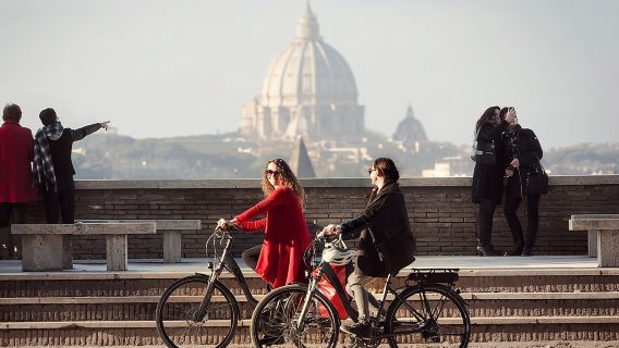 Tour panoramico di Roma fuori dai sentieri battuti con Cannondale Ebike