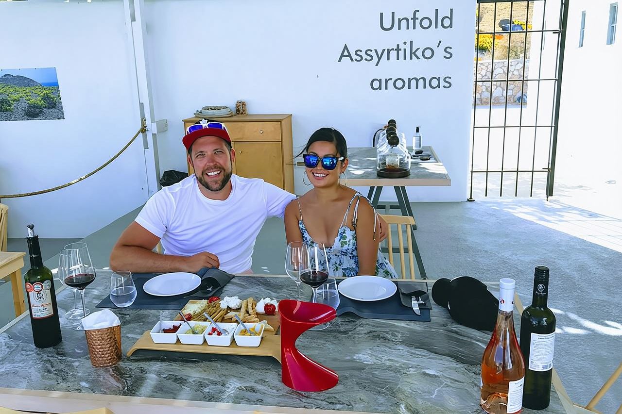 Experience Santorini: Wine Tasting Small Group Tour