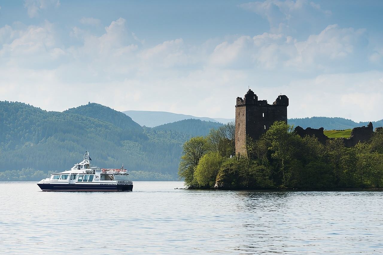 Crucero de 1 hora por el lago Ness con vistas al castillo de Urquhart