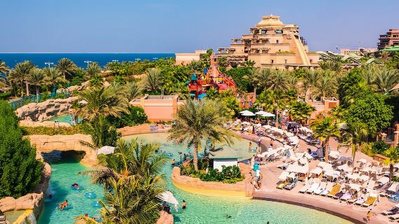 Atlantis Aquaventure Waterpark Ticket Dubai with Shared Transfer