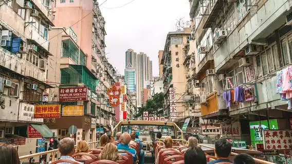 Big Bus Hong Kong Open Top Hop-On Hop-Off Sightseeing Tour
