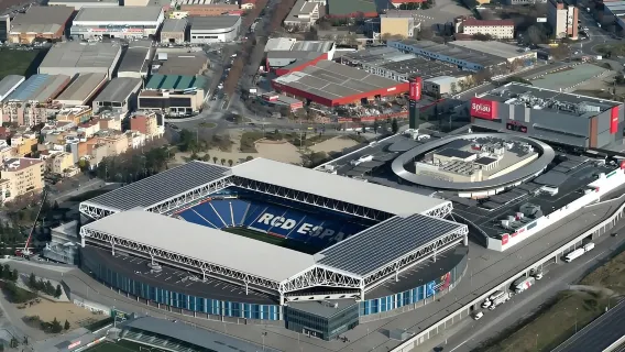 Ticket für das RCDE-Stadion in Cornellà-El Prat - La Liga - Heimspiel des RCD Espanyol - Keine Alters- oder Größenbeschränkung [Tauchen Sie ein in die Faszination der La Liga/Keine Abholung der Tickets erforderlich]