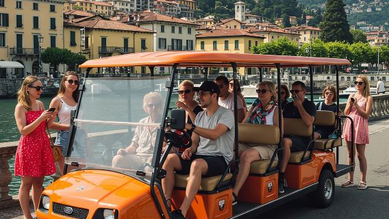 Como Stadt- und Seeerlebnis • Golfauto- und Bootstour • 2 Stunden