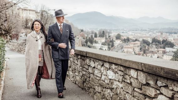 Bergamo: Professional private photo shoot in the Upper Town