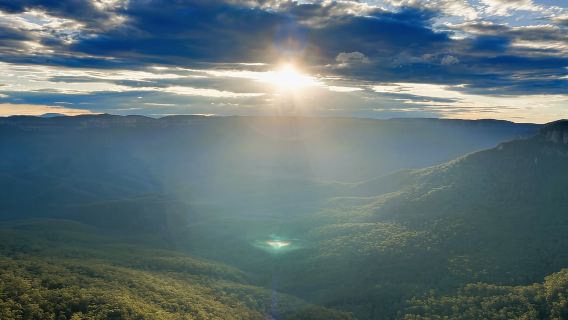 Sydney: Wisata Sehari di Air Terjun Bushwalk dan Matahari Terbenam di Blue Mountain