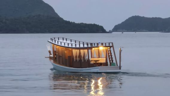 [เรือวิวทะเล] ทริปตกปลาโรแมนติกแบบเหมาลำเรือไม้ที่เกาะแสมสาร