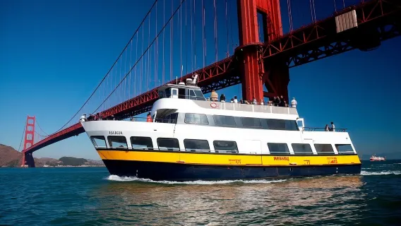 San Francisco: Hop-On/Hop-Off-Stadtrundfahrt und Bay-Bootsfahrt