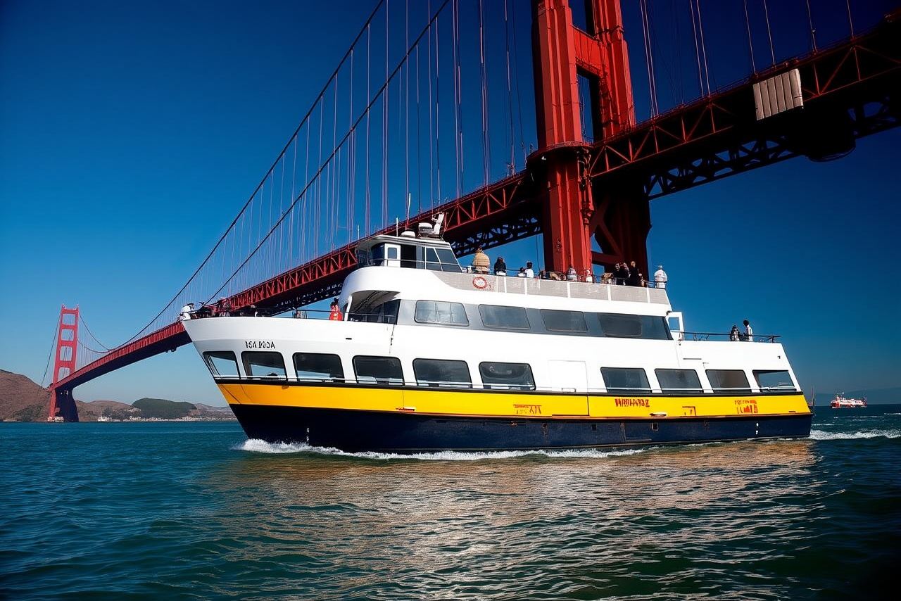 San Francisco: tour in autobus turistico hop-on hop-off e crociera nella baia