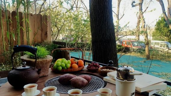 [Pechino] Tè House Pulu - Vicino al Palazzo del Principe Gong e con vista sul Lago Houhai (tè pregiati e pasticcini)
