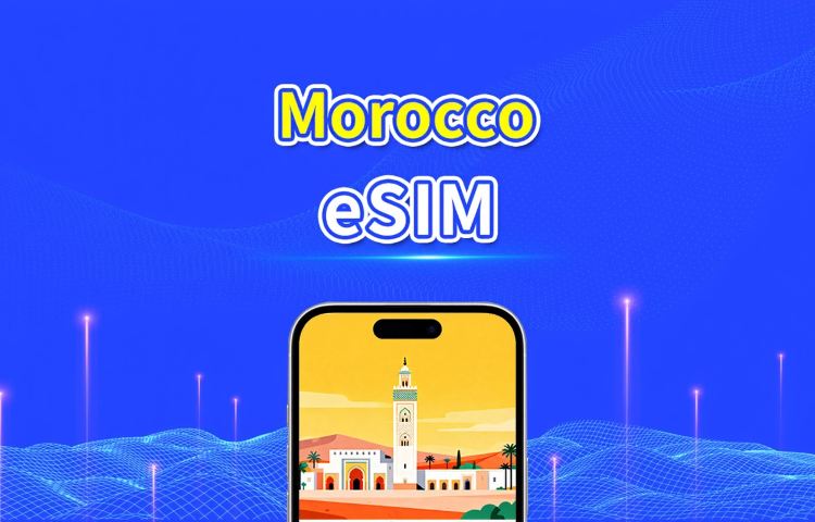 Morocco 5G eSIM | Dual Net | Fully Supports AI & TikTok | Daily/Total Data Package | 1–30 Days | 24-Hour Billing | QR Code