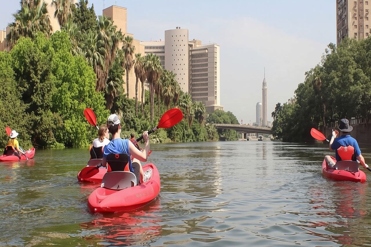 Cairo Kayak on The Nile River
