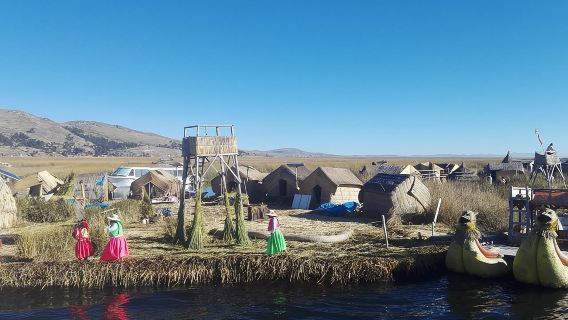 Schwimmende Insel der Uros
