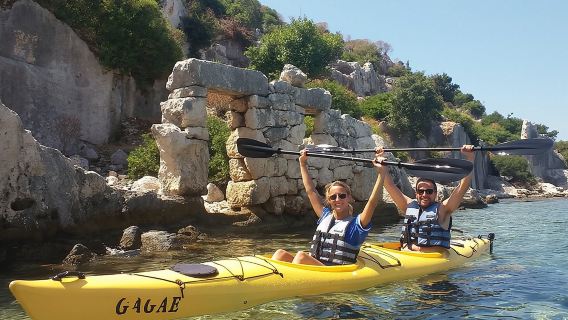 Kekova Sunken City Sea Kayaking & Authentic Picnic