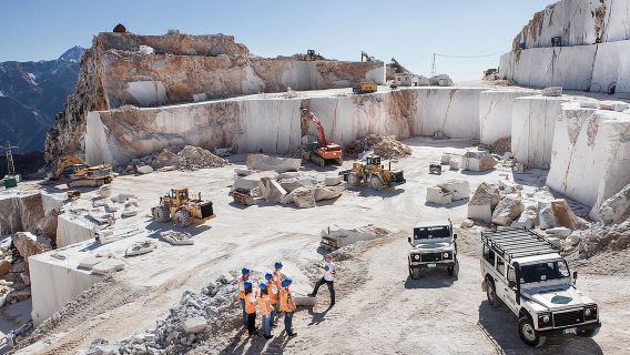 Carrara Marble Quarries Tour by Land Rover