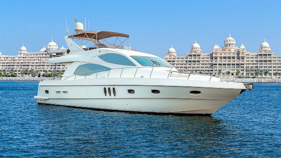 61ft Luxury Yacht Tour in Dubai