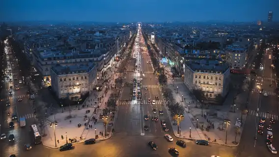 法國巴黎+艾菲爾鐵塔+聖心聖殿+香榭麗舍大道+凡爾賽宮一日遊