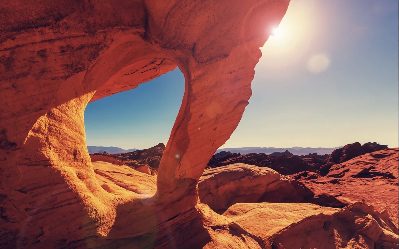 美國拉斯維加斯火焰穀州立公園+紅岩峽谷【中文專車、舒適純淨】