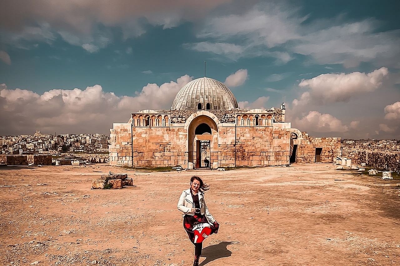 Tour privato di un giorno intero della città vecchia e nuova di Amman