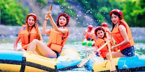 漂流之皇【清遠黃騰峽】高山滑車丨天門懸廊丨一日遊丨贈旅險+水