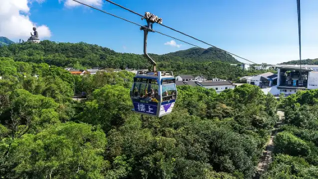 香港大嶼山導覽 - 纜車、大澳、大佛、寺廟