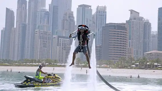 杜拜噴射背包體驗