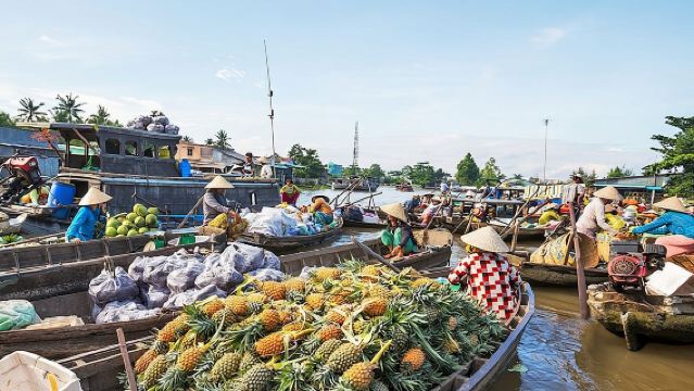 ตลาดน้ำ Cai Rang - มยทอ และ Ben Tre - ทัวร์ส่วนตัว VIP