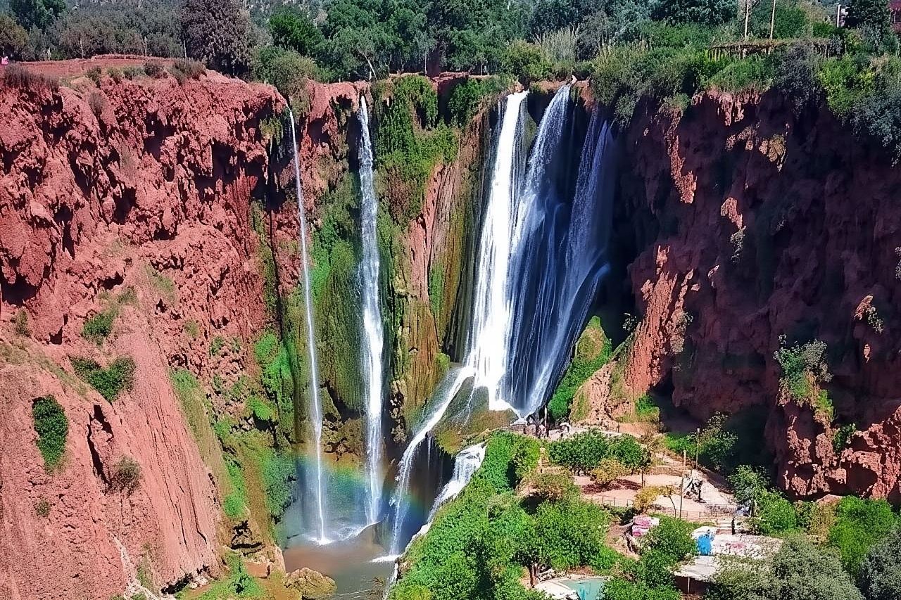Marrakesch: Tagesausflug zu den Ouzoud-Wasserfällen