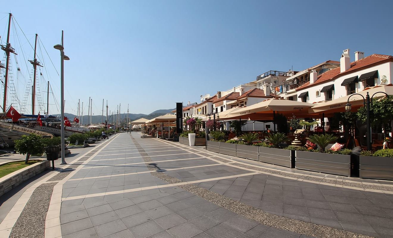 Rodi: gita di un giorno a Marmaris in motoscafo