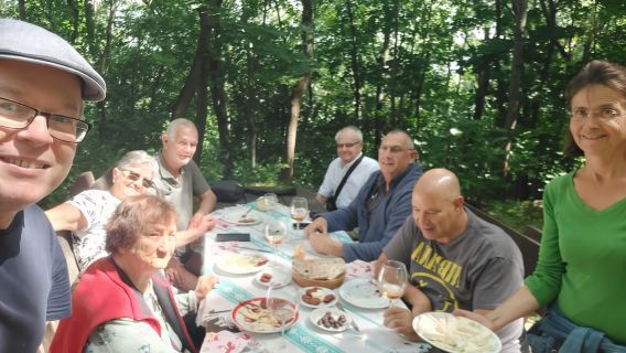 Da Budapest: tour del villaggio vinicolo di Páty con degustazioni