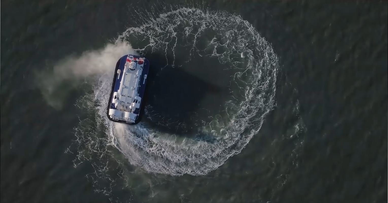 Portsmouth: Hovercraft Flight to the Isle of Wight