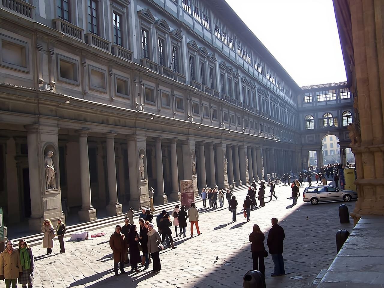 Art & History at Uffizi: Medici Influence & Terrace Views