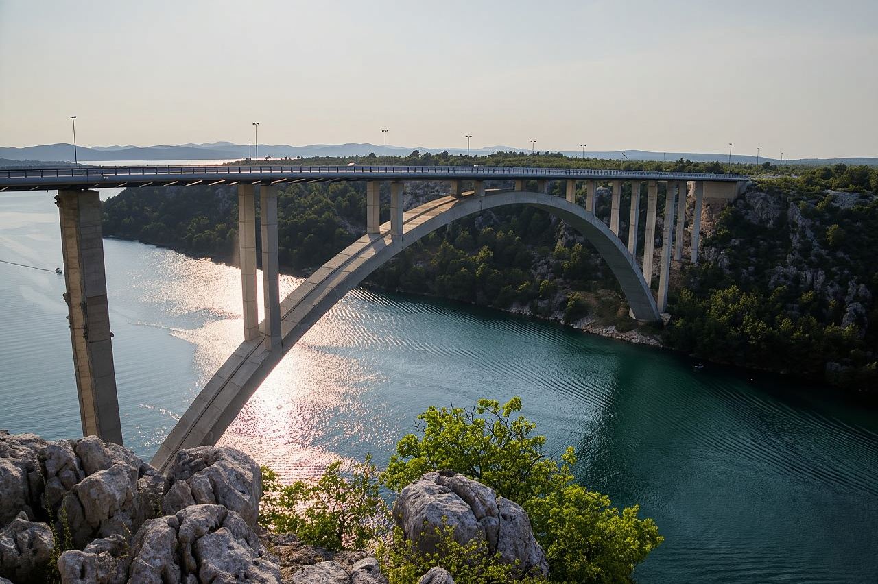 Von Split oder Trogir: NP Krka-Radtour & Primošten