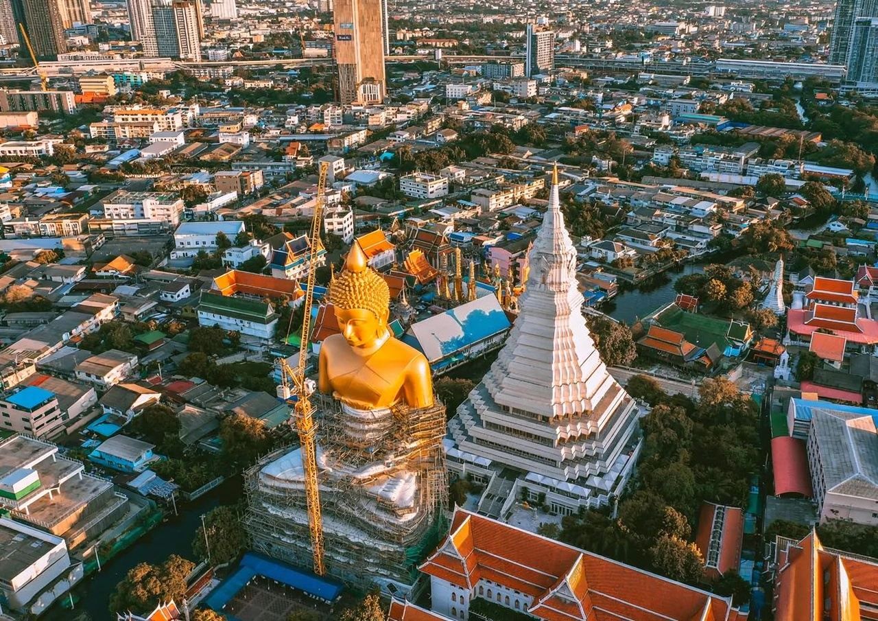 Tour di un giorno a Bangkok: Tempio Wat Paknam, Antica città di Samut Prakan e Museo di Erawan